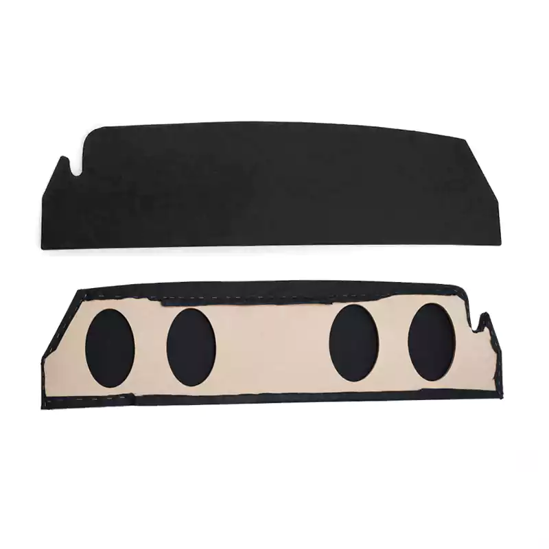 طاقچه عقب پراید هاچ بک PH-102 MDF با روکش نمد مشکی